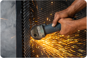 male-workers-cut-weld-metal-with-spark
